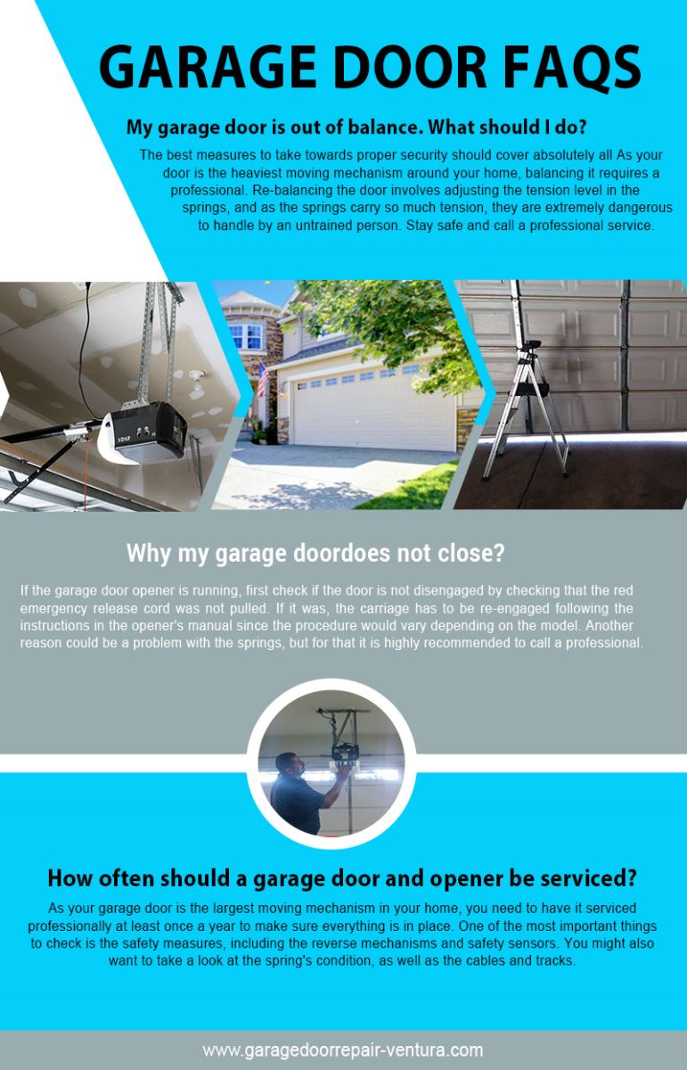 Garage Door Repair Ventura Infographic